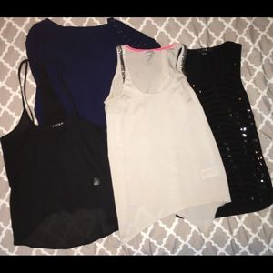 Shirts lightly worn great condition!